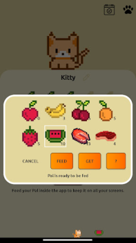 Baixar Pixel Pals - Nav bar pets Simuladores para Android captura de tela 4