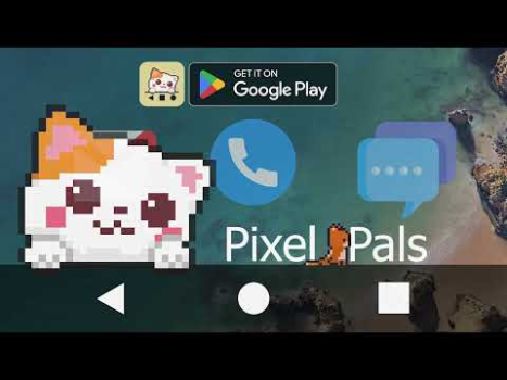 Baixar Pixel Pals - Nav bar pets Simuladores para Android captura de tela 6