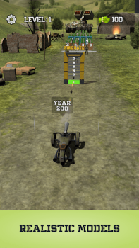 Baixar Tank N Run: Modern Army Race Arcade para Android captura de tela 3