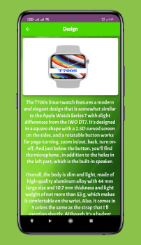 Baixar T700s Smart Watch guide Ferramentas para Android captura de tela 4