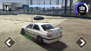 Baixar Car Peugeot 408: Taxi Driver Carros e transporte para Android captura de tela 3
