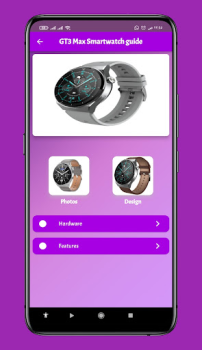 Baixar GT3 Max Smartwatch guide Ferramentas para Android captura de tela 3