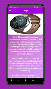 Baixar GT3 Max Smartwatch guide Ferramentas para Android captura de tela 5
