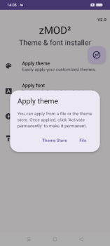 Baixar zMOD² - Theme & Font Installer Ferramentas para Android captura de tela 4