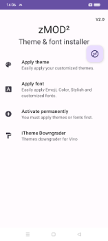 Baixar zMOD² - Theme & Font Installer Ferramentas para Android captura de tela 5