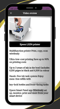 Baixar Epson L3256 printer Guide Educação para Android captura de tela 4