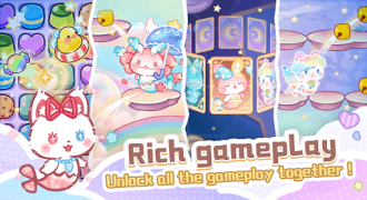 Baixar Lovely Cat:Mercat Castle Casual para Android captura de tela 4