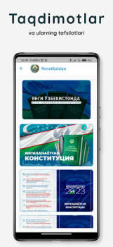 Baixar Yangi Konstitutsiya 2023 Livros e Referências para Android captura de tela 2