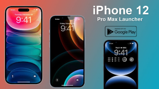 Baixar iphone 12 pro max launcher Personalização para Android captura de tela 3