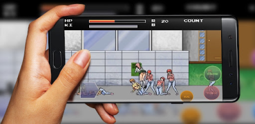 Baixar Brawl : college Fighting Arcade para Android captura de tela 3