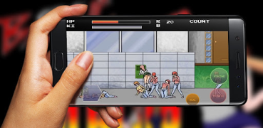Baixar Brawl : college Fighting Arcade para Android captura de tela 4