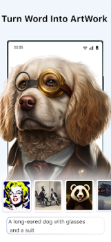 Baixar ThrillingMidjourney: text2pic Arte e design para Android captura de tela 3