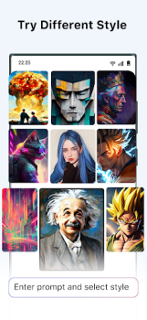 Baixar ThrillingMidjourney: text2pic Arte e design para Android captura de tela 4