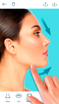 Baixar Rinoplastia: editor de nariz Beleza para Android captura de tela 7