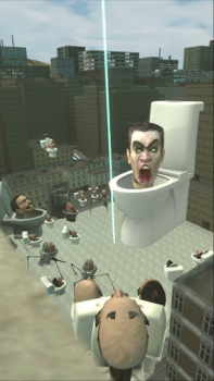 Baixar Skibidi toilet Casual para Android captura de tela 3