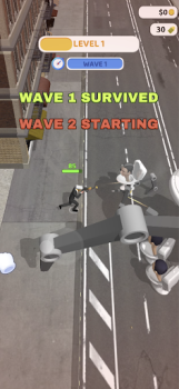 Baixar Skibidi War - Toilets Attack Casual para Android captura de tela 4