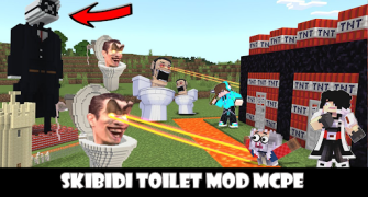Baixar Skibidi Toilet Mod Minecraft Entretenimento para Android captura de tela 2