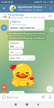 Baixar Messenger lite, telegram lite Contato para Android captura de tela 2