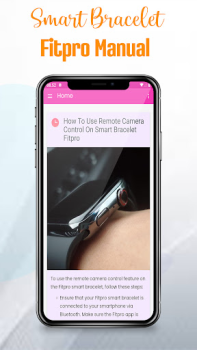 Baixar Smart Bracelet Fitpro manual Emprego para Android captura de tela 5