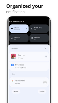 Baixar Controls Android 14 Style Personalização para Android captura de tela 2