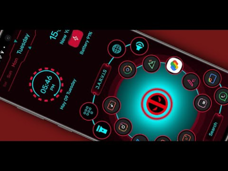 Baixar Jarvis Scifi: lançador épico Personalização para Android captura de tela 8