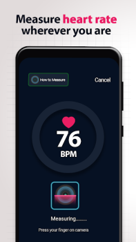 Baixar Monitor de Frequência Cardíaca Medicamento para Android captura de tela 2