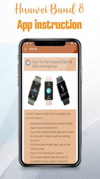 Baixar Huawei Band 8 app instruction Ferramentas para Android captura de tela 5