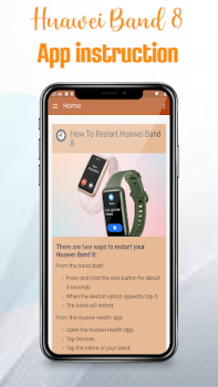 Baixar Huawei Band 8 app instruction Ferramentas para Android captura de tela 6