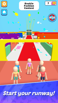 Baixar Fashion Quest: Dress Up Runway Simuladores para Android captura de tela 2