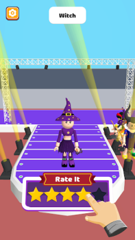 Baixar Fashion Quest: Dress Up Runway Simuladores para Android captura de tela 7