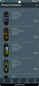 Baixar Mi Band 8 WatchFaces Personalização para Android captura de tela 4