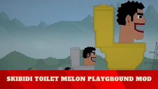 Baixar Skibidi Toilet Mod For Melon Entretenimento para Android captura de tela 2