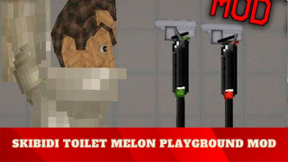Baixar Skibidi Toilet Mod For Melon Entretenimento para Android captura de tela 3