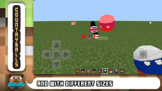 Baixar Mob Countryballs Mod for MCPE Entretenimento para Android captura de tela 3