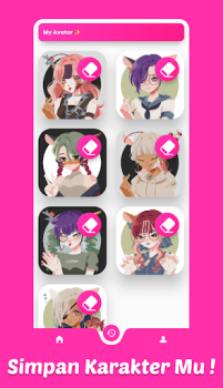 Baixar Anime Maker : Dress Up Anime Casual para Android captura de tela 2