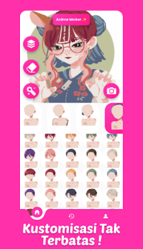 Baixar Anime Maker : Dress Up Anime Casual para Android captura de tela 4