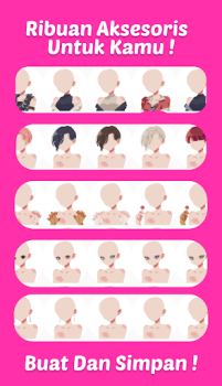 Baixar Anime Maker : Dress Up Anime Casual para Android captura de tela 5