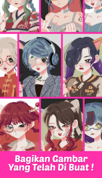 Baixar Anime Maker : Dress Up Anime Casual para Android captura de tela 6