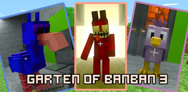 Baixar Garten of Banban 3 Minecraft Ferramentas para Android captura de tela 7