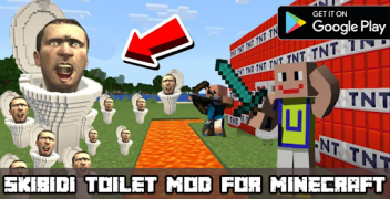 Baixar Skibidi Toilet 3 mod Minecraft Personalização para Android captura de tela 4