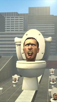 Baixar skibidi toilet game Simuladores para Android captura de tela 2