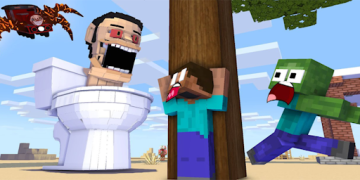 Baixar Skibidi Crafts Toilet Mod Música para Android captura de tela 3