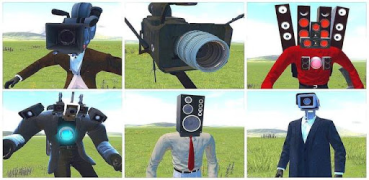 Baixar Cameraman GMOD Mod Personalização para Android captura de tela 2