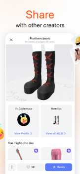Baixar Customuse: Skins Maker Roblox Arte e design para Android captura de tela 4