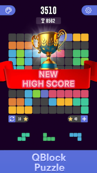 Baixar QBlock Puzzle : Mind Games Quebra-cabeças para Android captura de tela 7