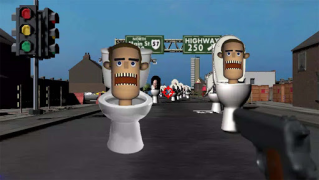 Baixar Skibidi Toilet Scary Game Aventura para Android captura de tela 5