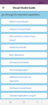 Baixar Visual Studio Guide Ferramentas para Android captura de tela 2