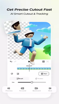 Baixar Blurrr-Pro Video Editor Arte e design para Android captura de tela 2