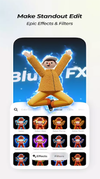 Baixar Blurrr-Pro Video Editor Arte e design para Android captura de tela 5