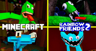 Baixar Rainbow Friends Chapter 2 MCPE Personalização para Android captura de tela 4